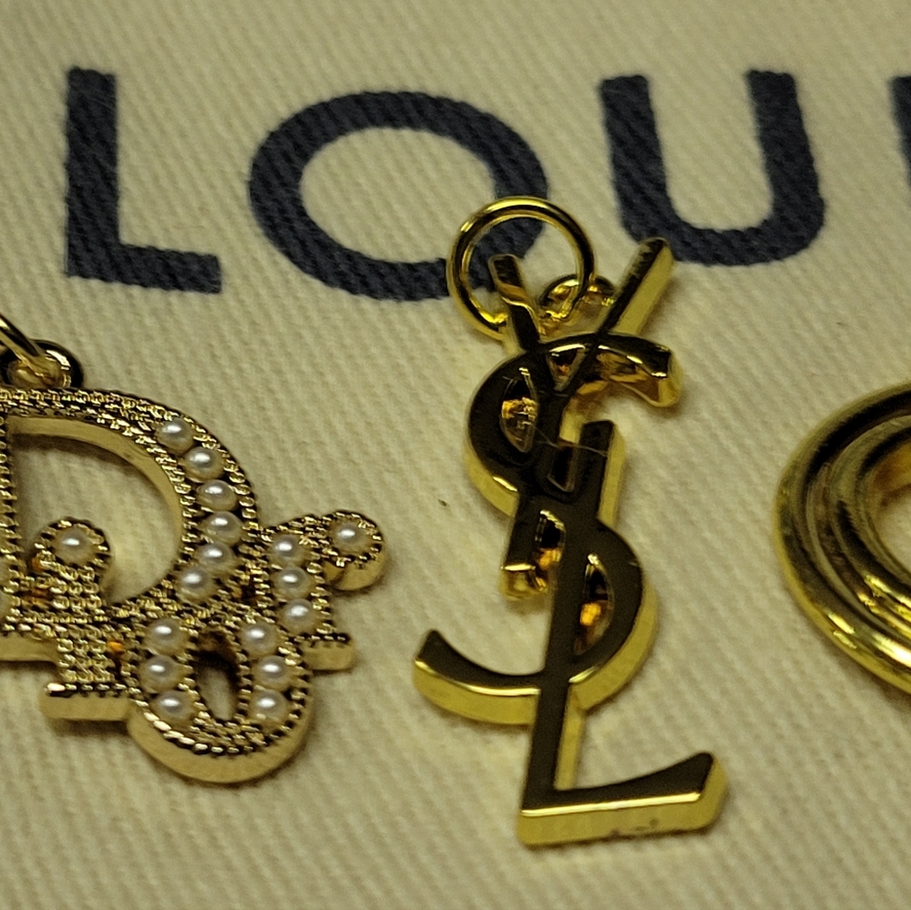 5 Luxury Zip Pull Charms, Dior,YSL,LV,GG - Picture 6 of 6